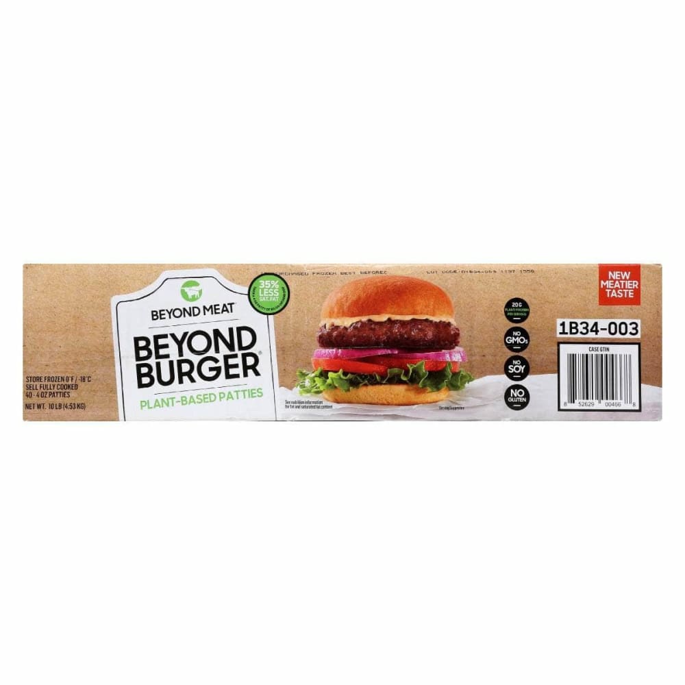 BEYOND MEAT Grocery > Frozen BEYOND MEAT Plant Based Burger 40 Count, 10 lb