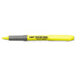 BIC Brite Liner Grip Pocket Highlighter Fluorescent Yellow Ink Chisel Tip Yellow/black/silver Barrel Dozen - School Supplies - BIC®