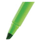 BIC Brite Liner Highlighter Fluorescent Green Ink Chisel Tip Green/black Barrel Dozen - School Supplies - BIC®