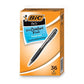 BIC Bu3 Ballpoint Pen Retractable Medium 1 Mm Black Ink Black Barrel 36/pack - School Supplies - BIC®