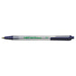 BIC Ecolutions Clic Stic Ballpoint Pen Retractable Medium 1 Mm Blue Ink Clear Barrel Dozen - School Supplies - BIC®