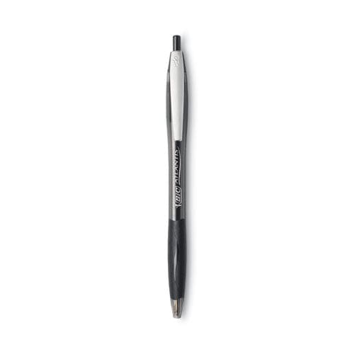 BIC Glide Ballpoint Pen Retractable Medium 1 Mm Black Ink Black Barrel Dozen - School Supplies - BIC®