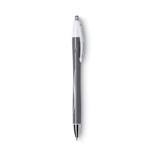 BIC Glide Exact Ballpoint Pen Retractable Fine 0.7 Mm Black Ink Black Barrel Dozen - School Supplies - BIC®