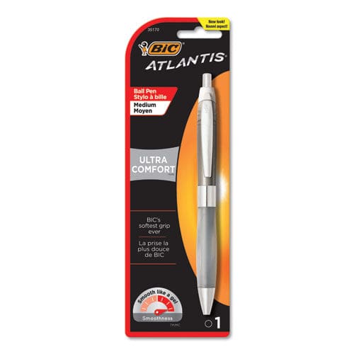 BIC Glide Ultra Comfort Ballpoint Pen Retractable Medium 1 Mm Black Ink Randomly Assorted Barrel Colors - School Supplies - BIC®
