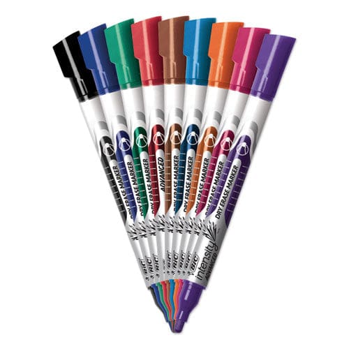 BIC Intensity Advanced Dry Erase Marker Pocket-style Medium Bullet Tip Assorted Colors Dozen - School Supplies - BIC®