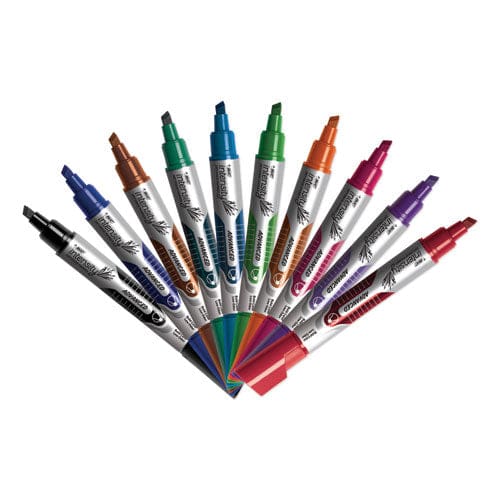 BIC Intensity Advanced Dry Erase Marker Tank-style Broad Chisel Tip Assorted Colors 24/pack - School Supplies - BIC®