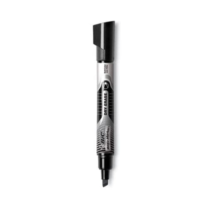 BIC Intensity Advanced Dry Erase Marker Tank-style Broad Chisel Tip Black Dozen - School Supplies - BIC®