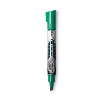 BIC Intensity Advanced Dry Erase Marker Tank-style Broad Chisel Tip Green Dozen - School Supplies - BIC®