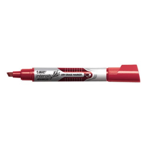 BIC Intensity Advanced Dry Erase Marker Tank-style Broad Chisel Tip Red Dozen - School Supplies - BIC®