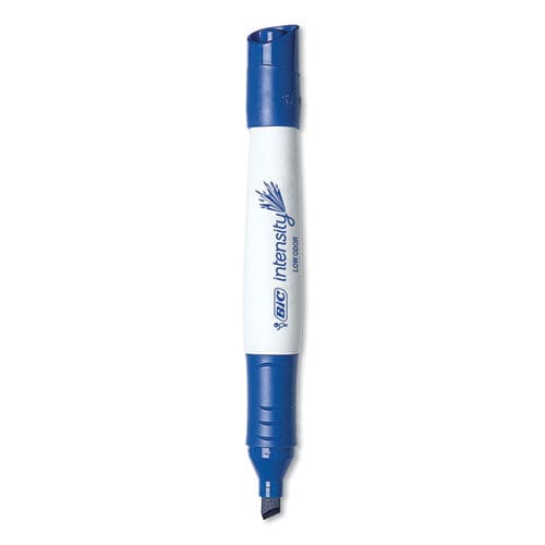 BIC Intensity Low Odor Chisel Tip Dry Erase Marker Broad Chisel Tip Blue Dozen - School Supplies - BIC®