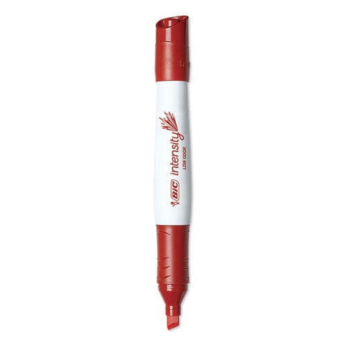 BIC Intensity Low Odor Chisel Tip Dry Erase Marker Extra-broad Bullet Tip Red Dozen - School Supplies - BIC®