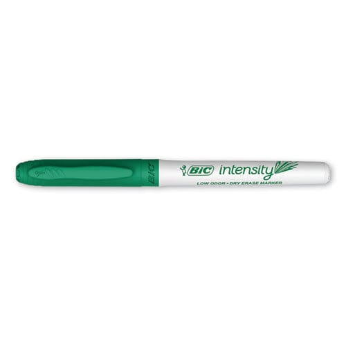 BIC Intensity Low Odor Fine Point Dry Erase Marker Fine Bullet Tip Green Dozen - School Supplies - BIC®