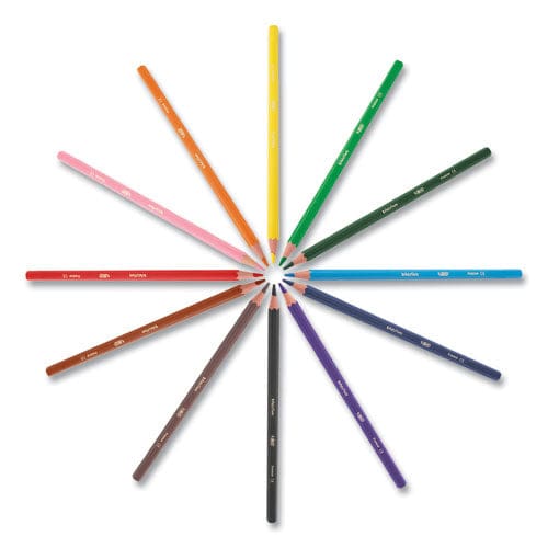 BIC Kids Coloring Combo Pack In Durable Case 12 Each: Colored Pencils Crayons Markers - School Supplies - BIC®