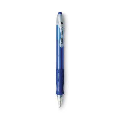 BIC Velocity Easy Glide Ballpoint Pen Value Pack Retractable Medium 1 Mm Blue Ink Blue Barrel 36/pack - School Supplies - BIC®