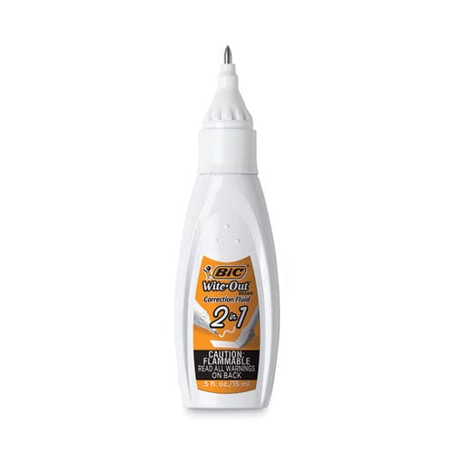 BIC Wite-out 2-in-1 Correction Fluid 15 Ml Bottle White - School Supplies - BIC®