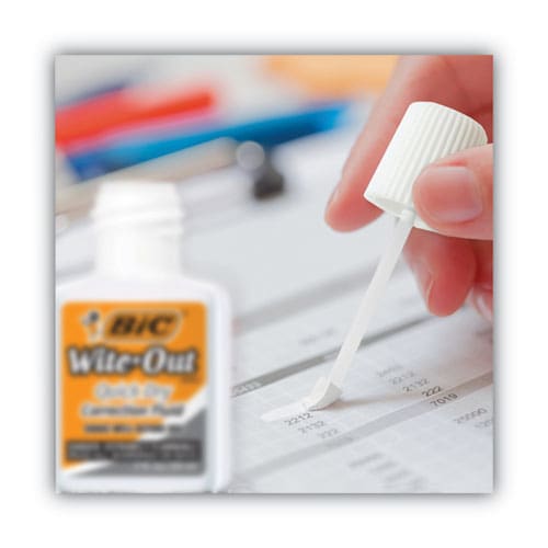 BIC Wite-out Quick Dry Correction Fluid 20 Ml Bottle White Dozen - School Supplies - BIC®