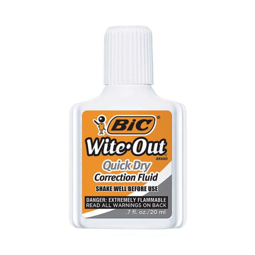 BIC Wite-out Quick Dry Correction Fluid 20 Ml Bottle White Dozen - School Supplies - BIC®