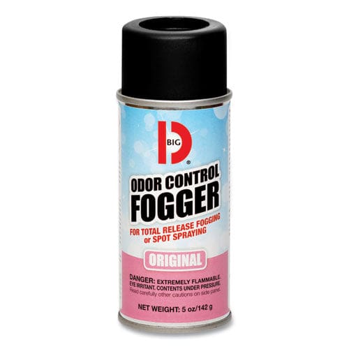 Big D Industries Odor Control Fogger Original Scent 5 Oz Aerosol Spray 12/carton - Janitorial & Sanitation - Big D Industries