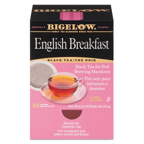 Bigelow English Breakfast Tea Pods 1.90 Oz 18/box - Food Service - Bigelow®