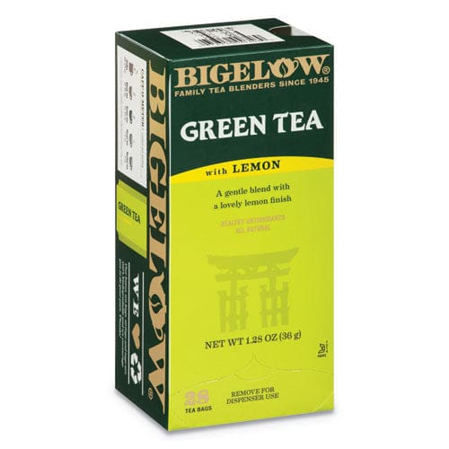 Bigelow Green Tea With Lemon Lemon 0.34 Lbs 28/box - Food Service - Bigelow®