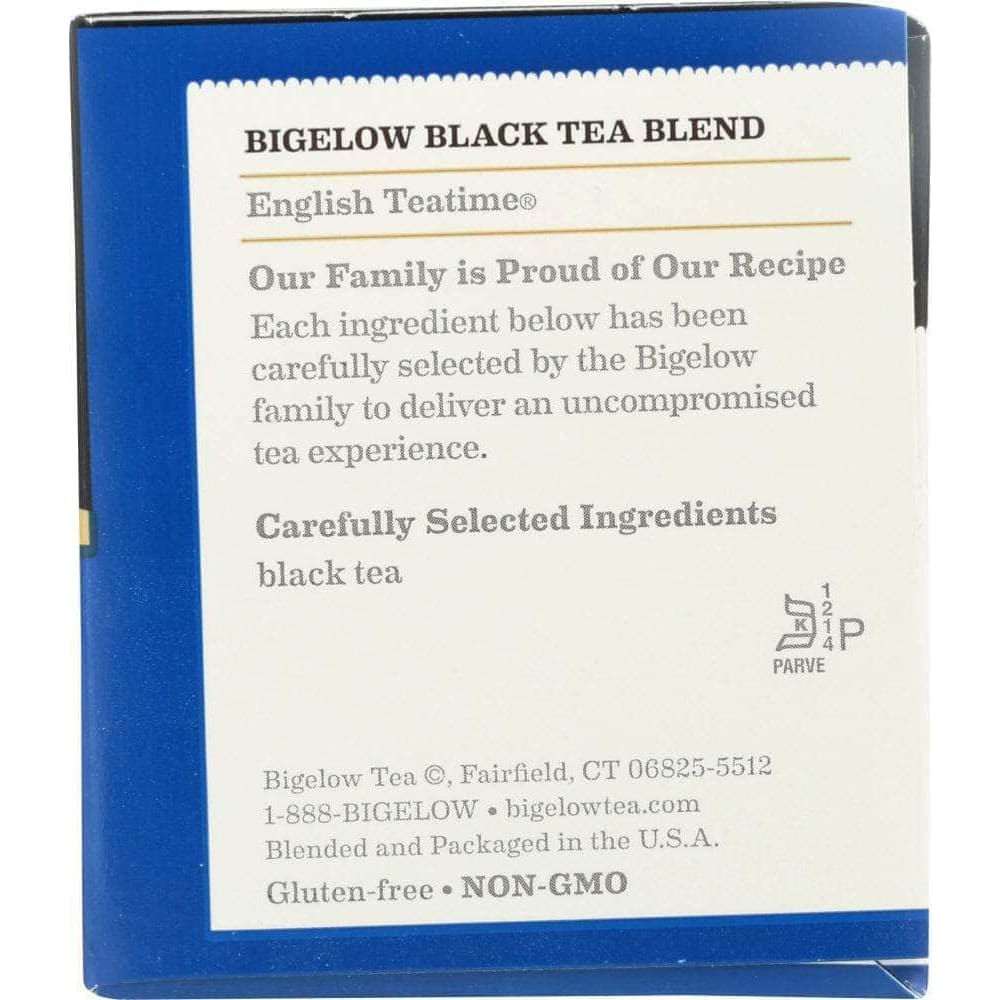 Bigelow Bigelow Tea Black Tea English Teatime, 20 tea bags