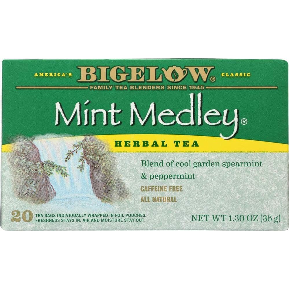 Bigelow Bigelow Tea Herbal Tea Mint Medley Spearmint & Peppermint, 20 tea bags