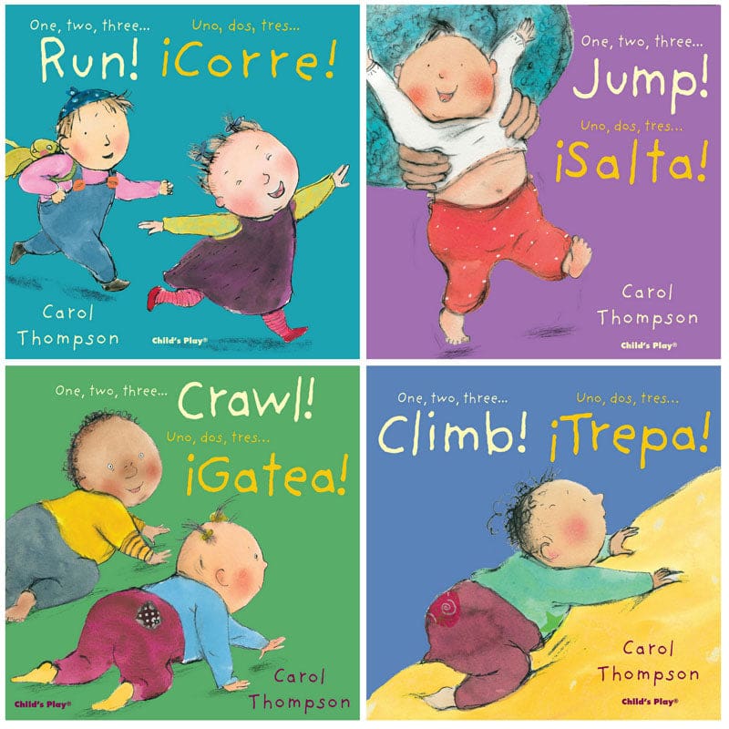 Bilingual Little Movers 4 Books - Social Studies - Childs Play Books