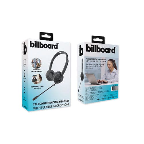 billboard Telecom Headset Binaural Over The Head Headset Black - Technology - billboard®