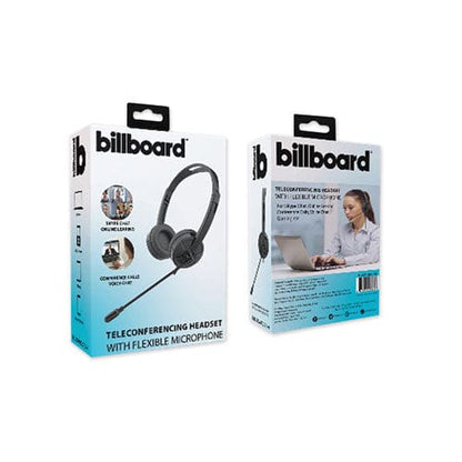 billboard Telecom Headset Binaural Over The Head Headset Black - Technology - billboard®