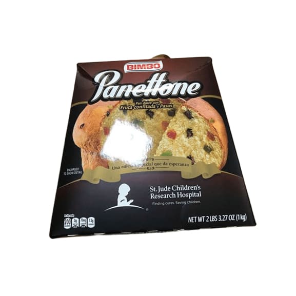 Bimbo Panettone Fruta confitada, 2 lbs 3 oz - ShelHealth.Com