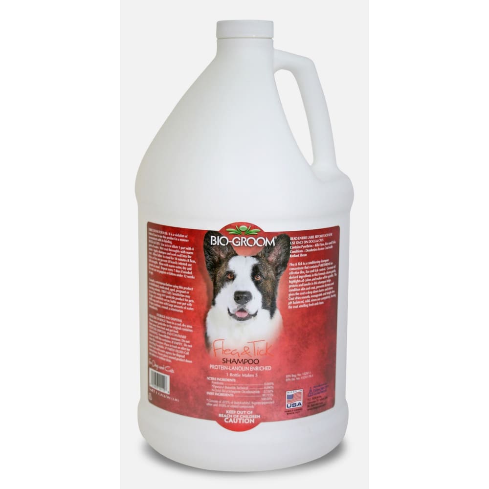 Bio Groom Flea & Tick Shampoo for Dogs 1 gal - Pet Supplies - Bio Groom