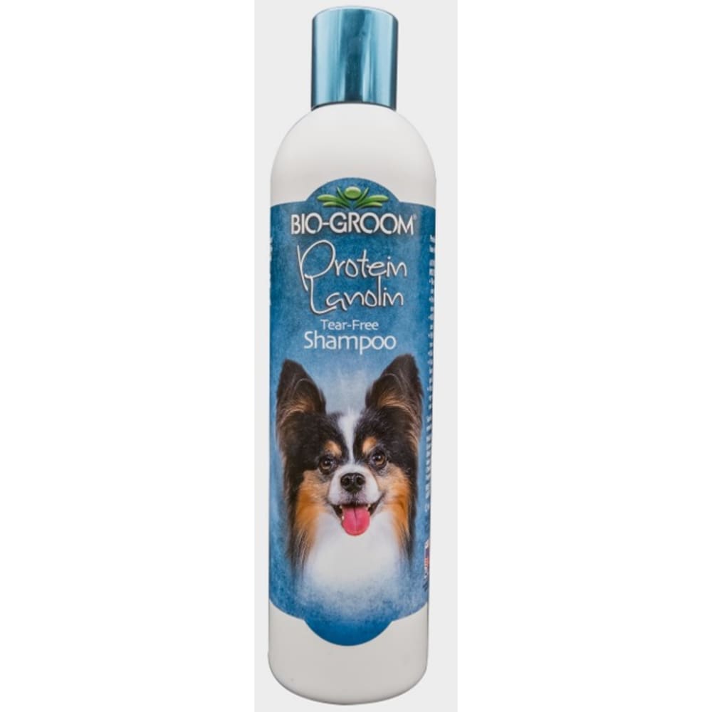 Bio Groom Protein Lanolin Tearless Shampoo 12 fl. oz - Pet Supplies - Bio Groom