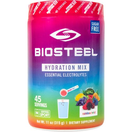 Biosteel Sports Nutrition Hydration Mix Rainbow Twist 45 servings - Biosteel Sports Nutrition