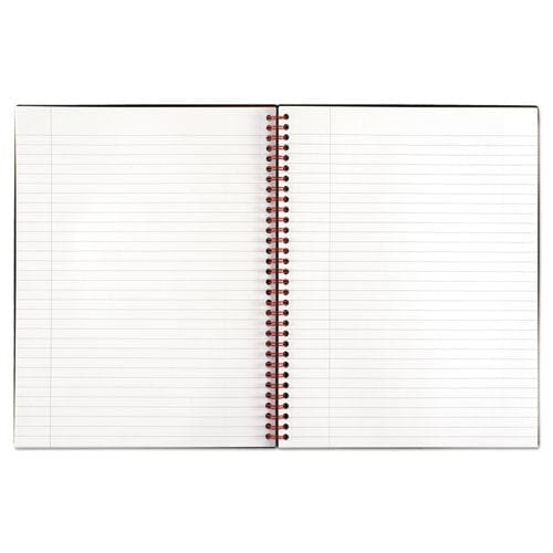 Black n’ Red Flexible Cover Twinwire Notebook Scribzee Compatible 1 Subject Wide/legal Rule Black Cover 11 X 8.5 70 Sheets - Office - Black