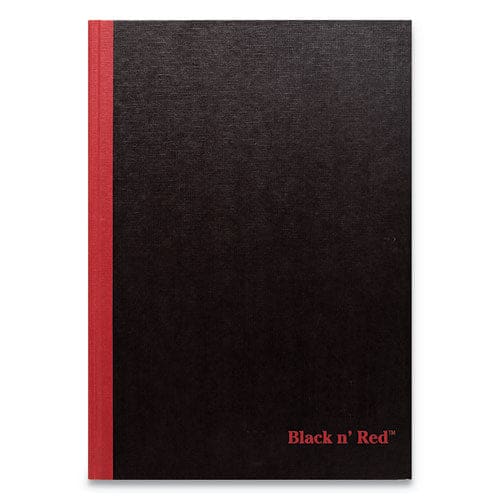 Black n’ Red Hardcover Casebound Notebook Scribzee Compatible 1 Subject Wide/legal Rule Black Cover 11.75 X 8.25 96 Sheets - Office - Black