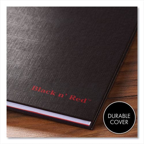 Black n’ Red Hardcover Twinwire Notebook Scribzee Compatible 1 Subject Wide/legal Rule Black Cover 9.88 X 6.88 70 Sheets - Office - Black n’