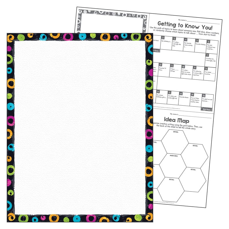 Blank Color Harmony Learning Chart (Pack of 12) - Classroom Theme - Trend Enterprises Inc.