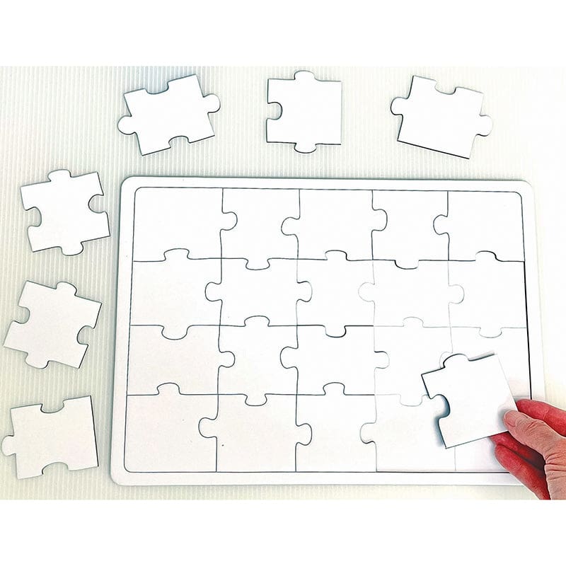 Blank Puzzle 14In X 10In (Pack of 6) - Puzzles - Ashley Productions