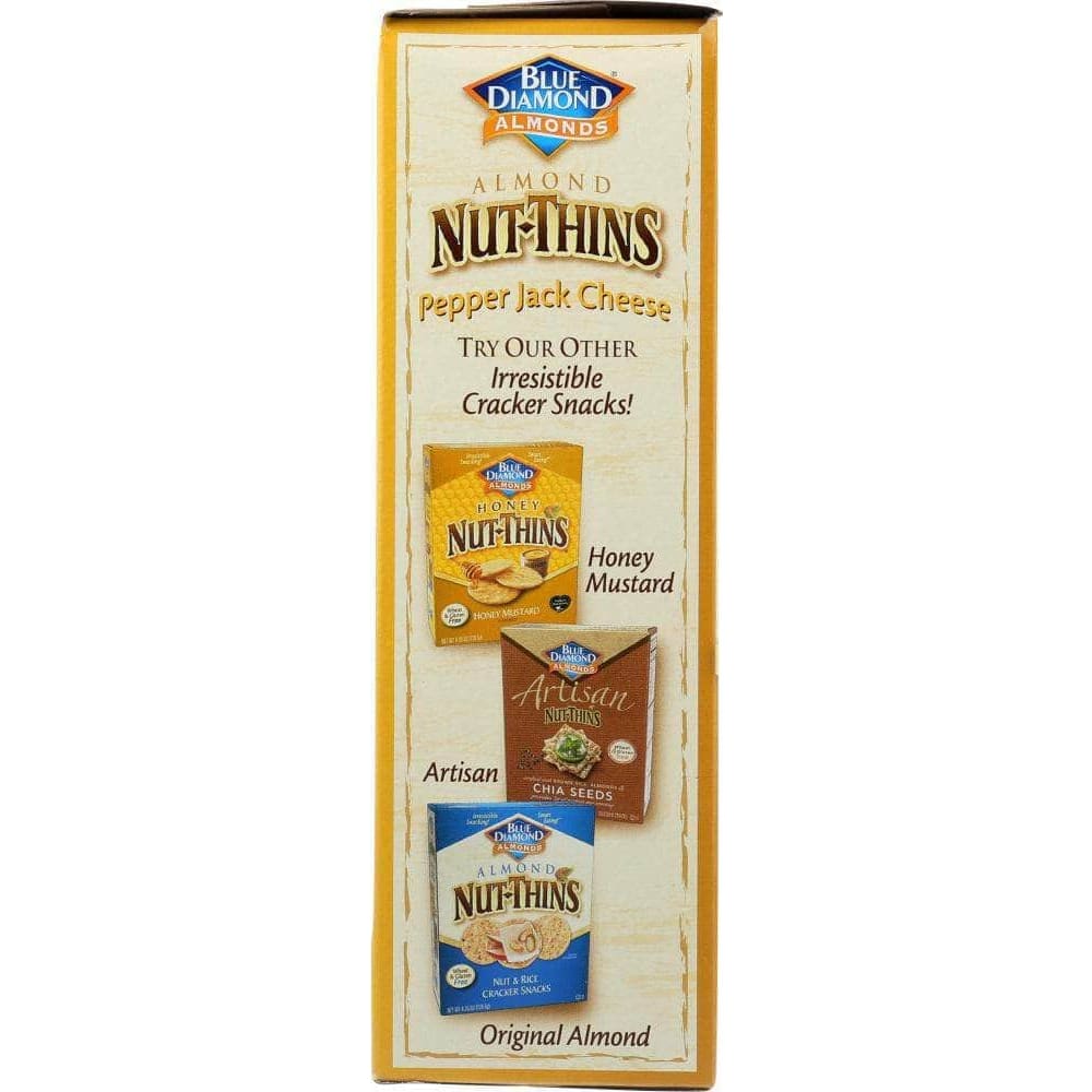 Blue Diamond Blue Diamond Almond Nut-Thins Cracker Snacks Pepper Jack Cheese, 4.25 oz