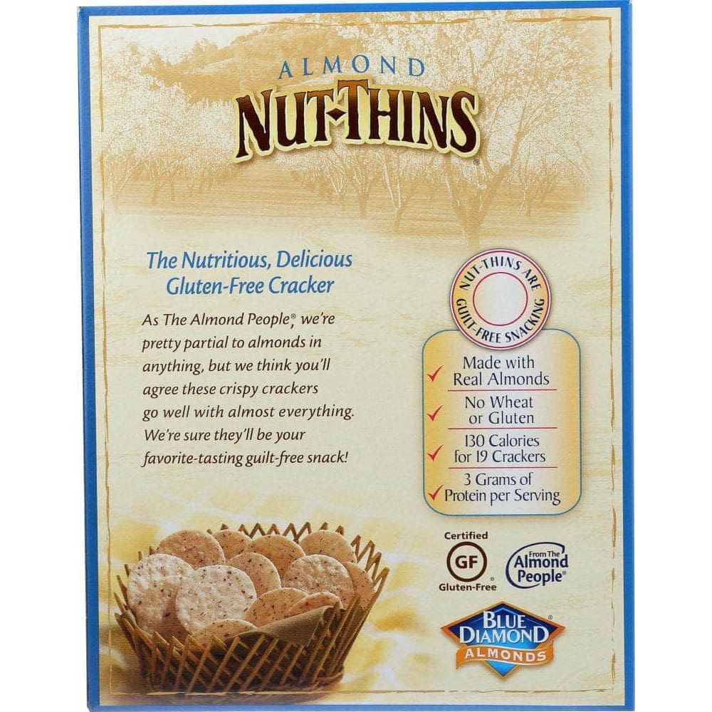 Blue Diamond Blue Diamond Almond Nut-Thins Nut & Rice Cracker Snacks, 4.25 oz