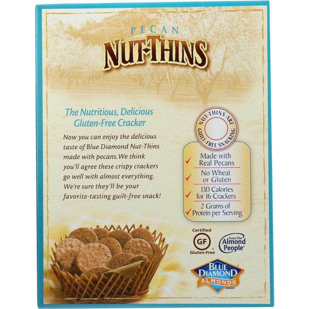 Blue Diamond Blue Diamond Pecan Nut-Thins Nut & Rice Cracker Snacks, 4.25 oz