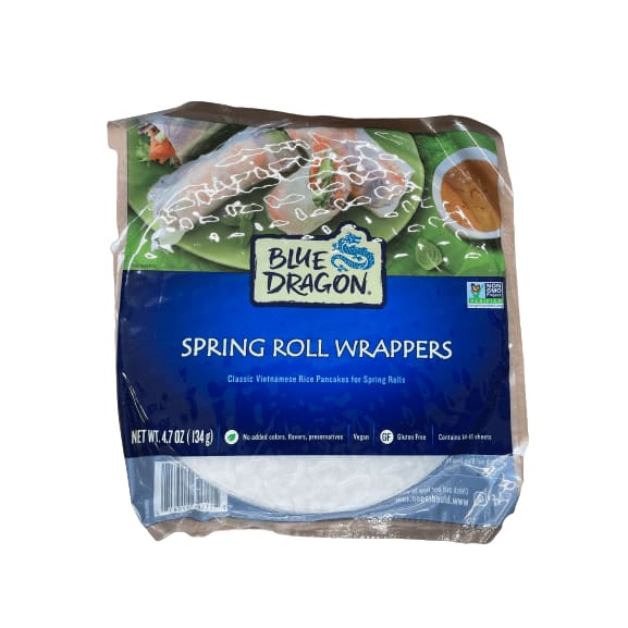 Blue Dragon Blue Dragon Spring Roll Wrappers, 4.7 Oz