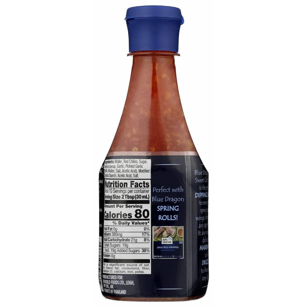 BLUE DRAGON Grocery > Pantry > Dips BLUE DRAGON: Thai Sweet Chili Sauce, 10.5 fo