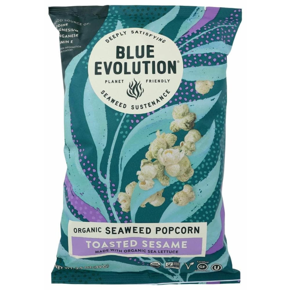 BLUE EVOLUTION Blue Evolution Popcorn Sesame Toasted, 3.5 Oz