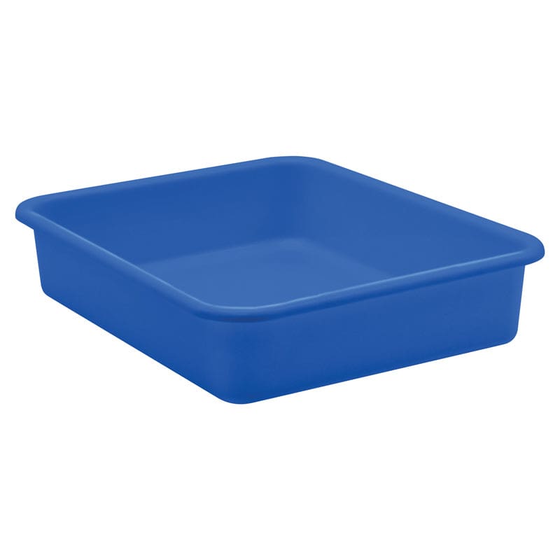 Blue Large Plastic Letter Tray (Pack of 8) - Storage Containers - Teacher Created Resources