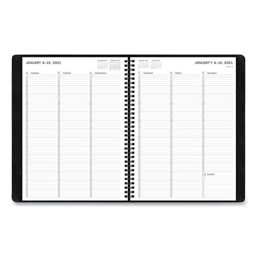 Blue Sky Aligned Weekly Appointment Planner 11 X 8.25 Black Cover 12-month (jan To Dec): 2023 - School Supplies - Blue Sky®