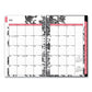 Blue Sky Analeis Create-your-own Cover Weekly/monthly Planner Floral 8 X 5 White/black/coral 12-month (july To June): 2022 To 2023 - School