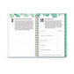 Blue Sky Day Designer Palms Weekly/monthly Planner Palms Artwork 8 X 5 Green/white Cover 12-month (jan To Dec): 2023 - School Supplies -