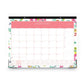 Blue Sky Day Designer Peyton Desk Pad Calendar Floral Artwork 22 X 17 Black Binding Clear Corners 12-month (jan-dec): 2023 - School Supplies