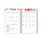 Blue Sky Day Designer Secret Garden Mint Frosted Weekly/monthly Planner 8 X 5 Multicolor Cover 12-month (jan To Dec): 2023 - School Supplies